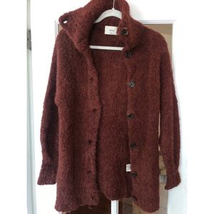 Wilfred Oversized Alpaca Cardigan